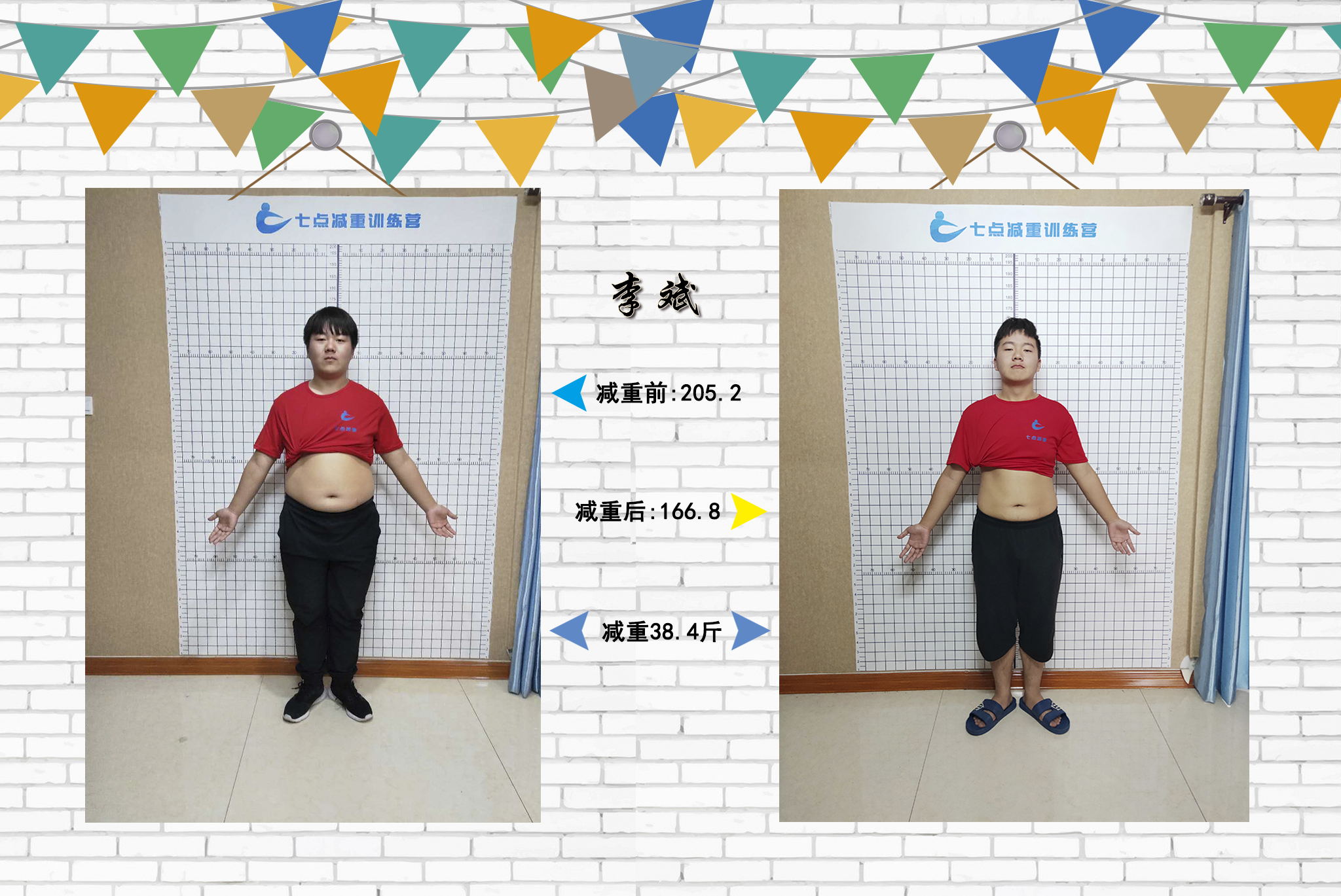 李斌 56天减重38.4斤