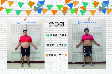 黄善军 28天减重29.2斤